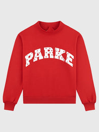 Parke Sparkler Varsity Mockneck Fashion Apparel unisex front product view | Dash Racegear — Newly arrived Parke Sparkler Varsity Mockneck