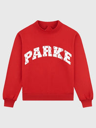 Parke Sparkler Varsity Mockneck Fashion Apparel unisex front product view | Dash Racegear — Newly arrived Parke Sparkler Varsity Mockneck