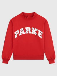 Parke Sparkler Varsity Mockneck Fashion Apparel unisex front product view | Dash Racegear — Newly arrived Parke Sparkler Varsity Mockneck