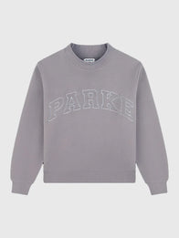 Parke Monochrome Varsity Mockneck Sweatshirt Sweatshirt unisex detail view 9 | Dash Racegear — Parke Monochrome 2026 Fleece Mockneck Sweatshirt, cozy fabric with varsity-inspired details for everyday looks.