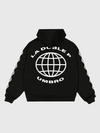 Peso Pluma x Umbro Hoodie Hoodie unisex detail view 2 | Dash Racegear — Umbro x Peso Pluma Logo Hoodie 2025