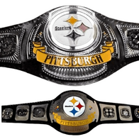 Pittsburgh Steelers Fan Wrestling Championship Title Belt - 1 | Dash Racegear