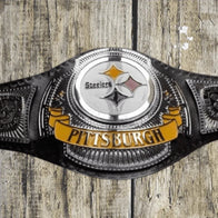 Pittsburgh Steelers Fan Wrestling Championship Title Belt - 2 | Dash Racegear