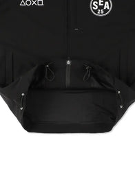 Playstation x WDS Tech Jacket Jacket unisex detail view 4 | Dash Racegear — Step out in the PlayStation x Wind and Sea black tech jacket, combining street-smart style with functional performance.