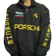 Porsche Formula 1 Racing Embroidered Bomber Jacket | Dash Racegear