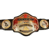 Portland Wrestling Uncut Pacific Northwest Title championship belt - 1 | Dash Racegear