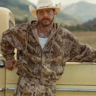 Post Malone Skims Realtree Camo Hoodie Hoodie unisex front product view | Dash Racegear — Skims Realtree Camo Hoodie – Post Malone Collab Casual Outfit