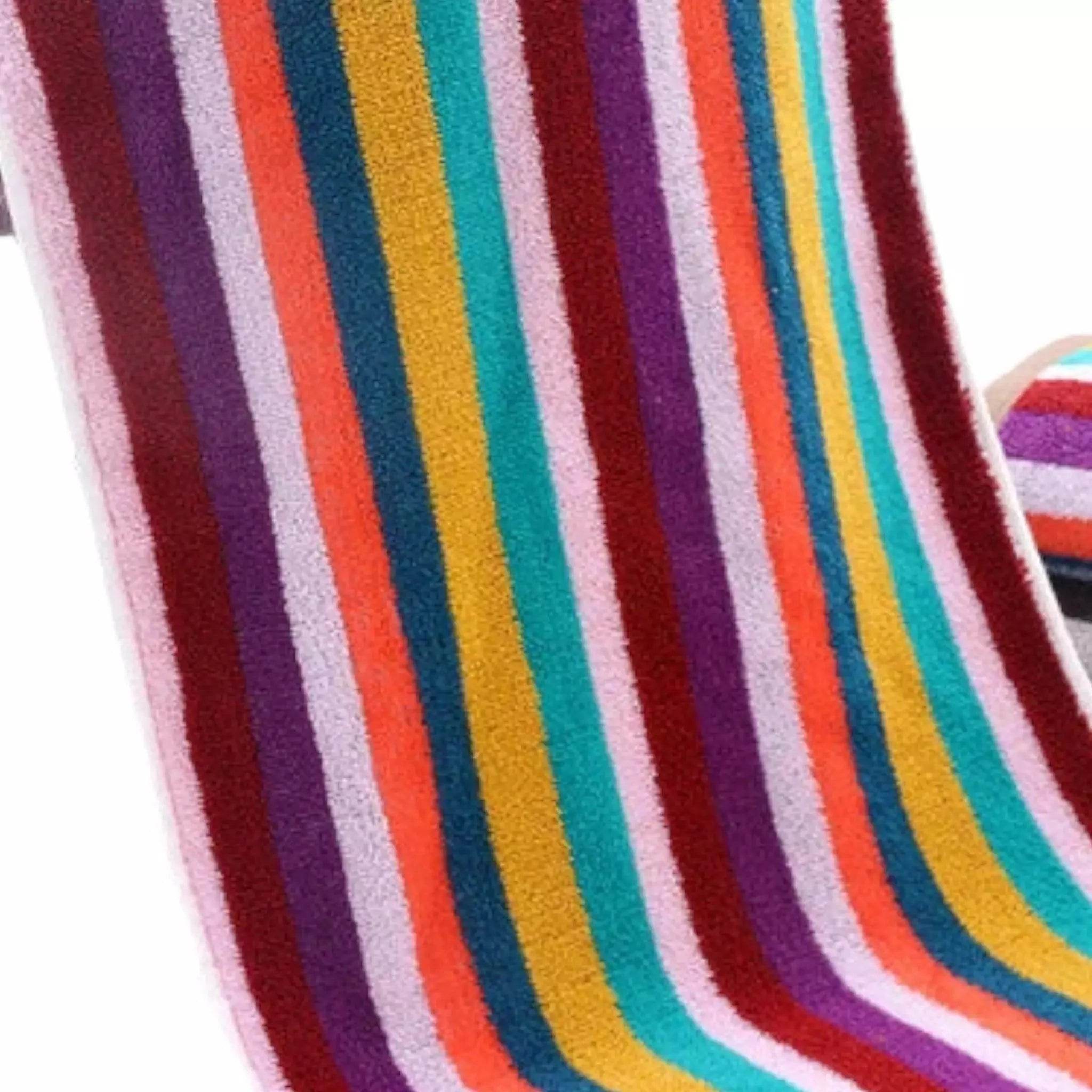Premium Quality Cotton Stripe Towel (Red) - Dash Racegear Store