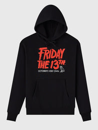 OVO Friday The 13th Mask Hoodie Hoodie unisex detail view 2 | Dash Racegear — Friday The 13th mask hoodie by OVO in dark street style