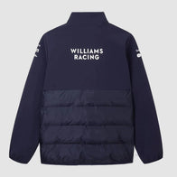Puma x Williams Racing F1 2025 Team Hybrid Jacket Jacket unisex detail view 2 | Dash Racegear — 2025 Puma Williams Racing Hybrid Jacket – Formula 1 Team Edition