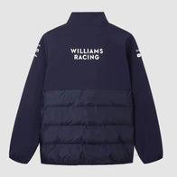 Puma x Williams Racing F1 2025 Team Hybrid Jacket Jacket unisex detail view 2 | Dash Racegear — 2025 Puma Williams Racing Hybrid Jacket – Formula 1 Team Edition