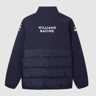 Puma x Williams Racing F1 2025 Team Hybrid Jacket Jacket unisex detail view 2 | Dash Racegear — 2025 Puma Williams Racing Hybrid Jacket – Formula 1 Team Edition