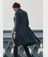 Mission Impossible 5 Ilsa Faust Trench Coat Jacket unisex detail view 4 | Dash Racegear — Ilsa Faust Trench Coat