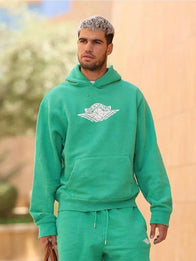 Carlos Alcaraz 2025 Six Kings Slam Hoodie Hoodie unisex front product view | Dash Racegear — Carlos Alcaraz exclusive Six Kings Slam 2025 hoodie look