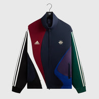 Kith for adidas Football Track Jacket Jacket unisex front product view | Dash Racegear — adidas football track jacket by Kith for casual layering