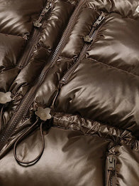 TNF x Cecilie Bahnsen Himalayan Jacket Jacket unisex detail view 3 | Dash Racegear — The North Face x Cecilie Bahnsen Down-Filled Himalayan Coat