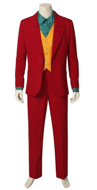 Joker Red Suit Jacket unisex front product view | Dash Racegear — Arthur Fleck Joker Red Suit