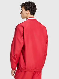 LFC Adidas 26/27 Stadium Track Jacket Jacket unisex detail view 3 | Dash Racegear — Liverpool FC 26/27 red stadium track jacket with clean sporty design and relaxed everyday comfort.
