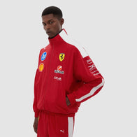 Puma for Scuderia Ferrari HP 2025 T7 Drivers Jacket Jacket unisex detail view 4 | Dash Racegear — T7 Scuderia Ferrari Puma Jacket – High-Performance 2025 Teamwear