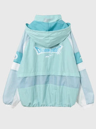 Reebok × Dragon Quest Track Jacket Jacket unisex detail view 4 | Dash Racegear — Dragon Quest x Reebok 2026 track jacket featuring a detachable hood and relaxed unisex fit for casual wear.
