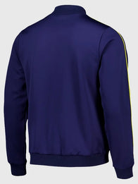 Chelsea Retro Crest Track Jacket Jacket unisex detail view 2 | Dash Racegear — Chelsea Retro Crest Navy Track Jacket brings old-school football energy to modern casual wear.