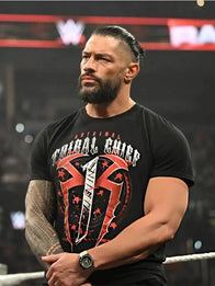 Roman Reigns Monday Night RAW OTC1 Tribal Chief T-Shirt Shirt unisex detail view 2 | Dash Racegear — Tribal Chief T-Shirt – Roman Reigns Monday Night RAW OTC1