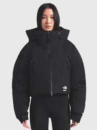 The North Face x Skims Insulated Shell Jacket Jacket unisex detail view 2 | Dash Racegear — The North Face x SKIMS Women’s 2025 Black Insulated Puffer Jacket featuring high-loft insulation and sleek design for winter wear.