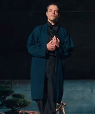 No Time to Die Safin Blue Coat Coat unisex detail view 2 | Dash Racegear — Rami Malek No Time to Die Trench Coat