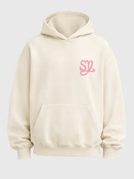 Sincerely Yours Gloss Pocket Hoodie Hoodie unisex detail view 7 | Dash Racegear — Salish Matter Sincerely Yours hoodie in cream tone delivers a simple, stylish look with premium feel and glossy pocket finish.