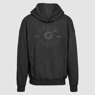 San Diego Padres Uphill Abyssal Hoodie Hoodie unisex detail view 3 | Dash Racegear — Padres Uphill Abyssal hoodie pairs comfort with deep team spirit.
