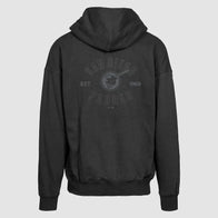 San Diego Padres Uphill Abyssal Hoodie Hoodie unisex detail view 3 | Dash Racegear — Padres Uphill Abyssal hoodie pairs comfort with deep team spirit.