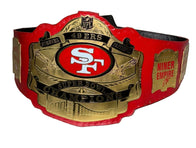 San Francisco SF 49ers Super Bowl NFL Championship Title Belt - 1 | Dash Racegear