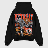 Sana Detroit Skubal Hoodie Hoodie unisex detail view 2 | Dash Racegear — Sana-designed Detroit hoodie celebrating Tarik Skubal performance