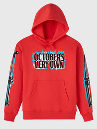 OVO Scary Hours Hoodie Hoodie unisex front product view | Dash Racegear — OVO Scary Hours hoodie showcasing luxury streetwear aesthetics