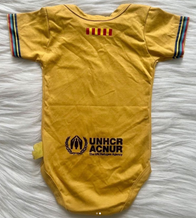 Barcelona Baby jersey Spotify Gold 100% cotton - baby & toddler shirt image 2