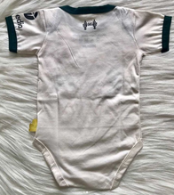Liverpool jersey baby onesie Limited Edition 3rd Away beige - baby romper image 2