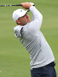 The CJ Cup Byron Nelson 2026 Scottie Scheffler Hoodie Hoodie unisex detail view 3 | Dash Racegear — The CJ Cup Byron Nelson 2026 Scottie Scheffler Grey Hoodie featuring soft comfort and clean golf-inspired design.