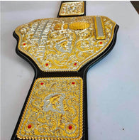 Big Gold World Die Cast Dual Plated Heavyweight Championship Belt - 10 | Dash Racegear