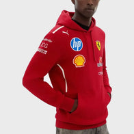Scuderia Ferrari HP 2025 Team Hoodie Hoodie unisex detail view 3 | Dash Racegear — Scuderia Ferrari HP Hoodie 2025 – The Ultimate Motorsport Fan Apparel