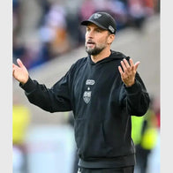 Sebastian Hoeneß Bundesliga 2025 Hoodie Hoodie unisex front product view | Dash Racegear — Football-inspired hoodie 2025 Sebastian Hoeneß Bundesliga collection release