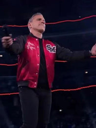 Sebastian Maniscalco It Ain’t Right Jacket Jacket unisex front product view | Dash Racegear — It Ain’t Right Streetwear Jacket – Sebastian Maniscalco Edition