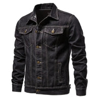Mens Jean Denim Jacket Denim Jacket men detail view 2 | Dash Racegear — Jean Denim Jacket