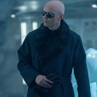 Superman 2025 Lex Luthor Coat Jacket unisex front product view | Dash Racegear — Dramatic long coat from Superman 2025, Lex Luthor design