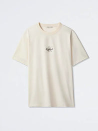 Jungkook x Calvin Klein Monogram T-shirt Shirt unisex detail view 3 | Dash Racegear — BTS Jungkook Calvin Klein tee featuring simple monogram print and easy casual fit for daily wear.