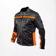 Shot Softshell Lite 2.0 Enduro Jacket Black-Orange | Dash Racegear