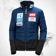 Ski Insulation Jacket Helly Hansen World Cup Insulator Jacket Ocean NSF - 2023/24 | Dash Racegear