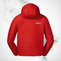 Ski Insulation Jacket SCHOFFEL Vntlft Hoody Adamont 3 K RT Junior Red - 2021/22 | Dash Racegear