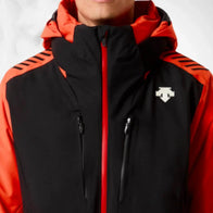 Ski Jacket Descente Nigel Orange/Black- 2023/24 | Dash Racegear