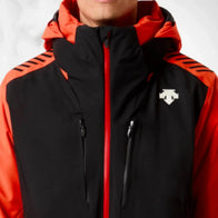 Ski Jacket Descente Nigel Orange/Black- 2023/24 | Dash Racegear