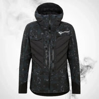 Ski Ziener RCE Coach Jacket Man Black Foggy Print | Dash Racegear